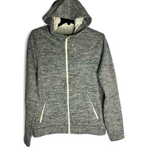 Lululemon Men’s City Sweat Zip Hoodie Fleece Size L Heathered Muslin